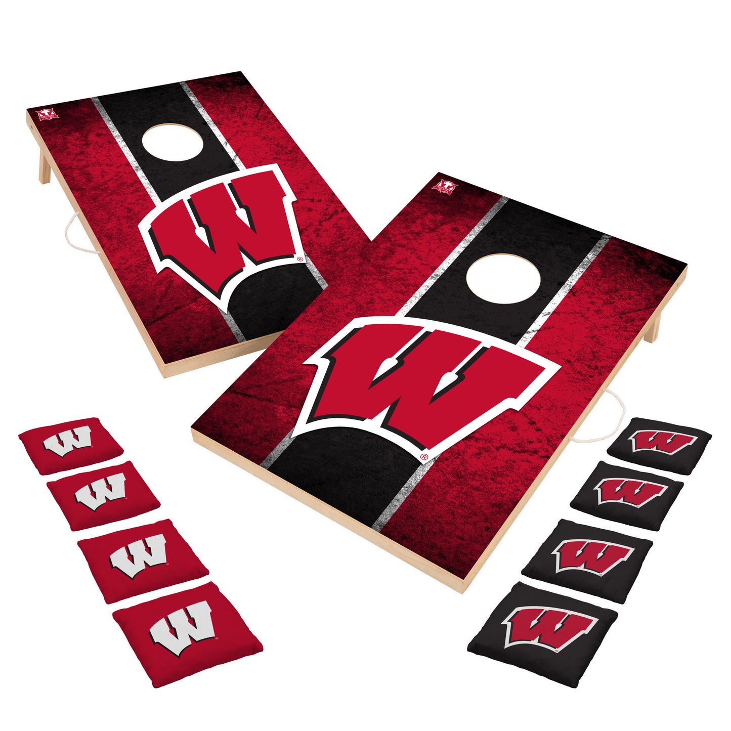 University of Wisconsin Badgers | 2x3 Solid Wood Cornhole