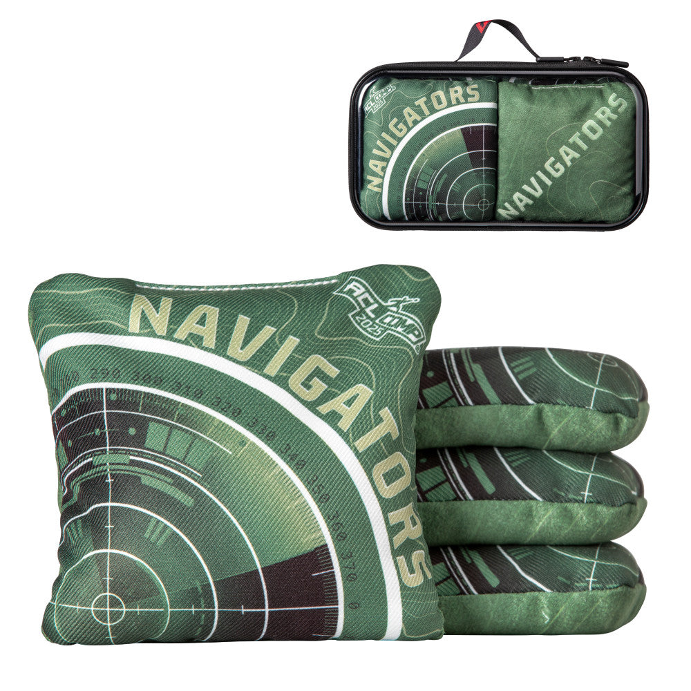 ボンゴレ American Cornhole League | ACL® COMP Green Navigator Cornhole Bags