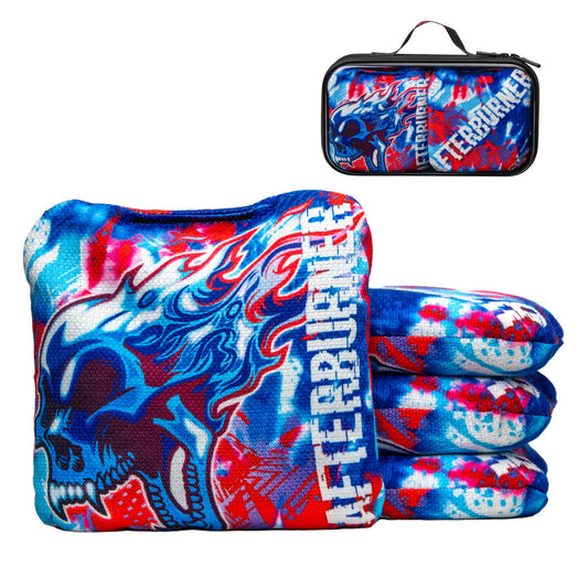 American Cornhole League | ACL® COMP Patriotic Afterburner Cornhole Bags