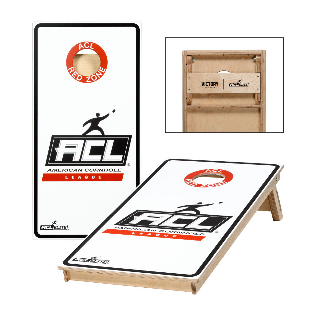 【激レア】WHITE HOLE STUDIO カカロット&保育カプセル&軍医 American Cornhole League | ACL® ELITE 2x4 White Cornhole Board