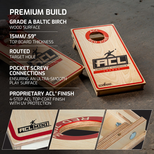 American Cornhole League | ACL® MINI 1x2 Cornhole Board