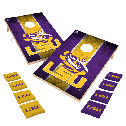 Louisiana State University Fighting Tigers | 2x3 Solid Wood Cornhole