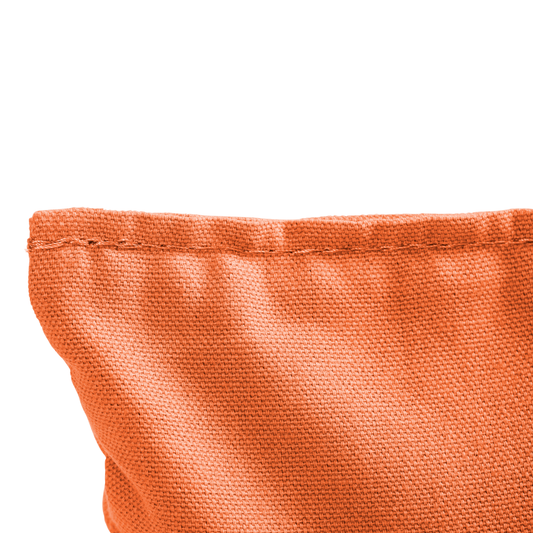 Orange Solid Color Corn Filled Cornhole Bags