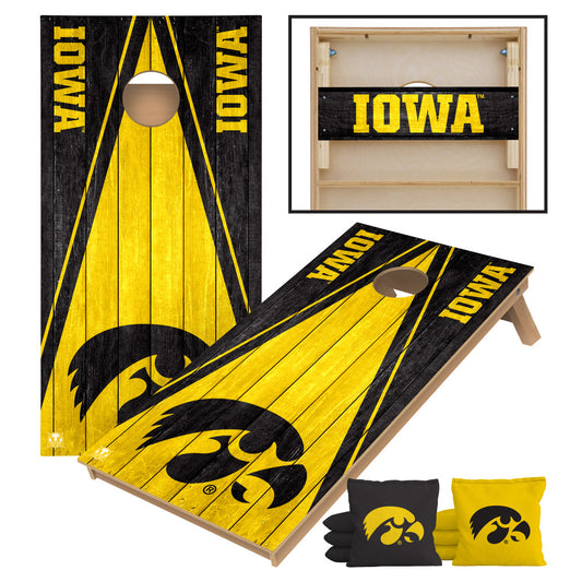 University of Iowa Hawkeyes | 2x4 Tournament Cornhole Set
