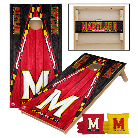 University of Maryland Terrapins | 2x4 Tournament Cornhole Set