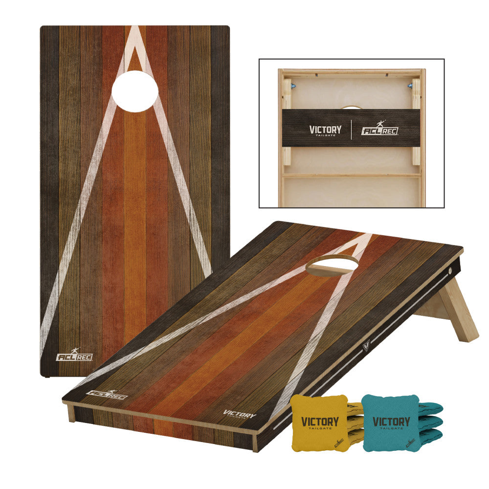 Lifestyle Collection | 2x4 Tournament Sedona Red Cornhole Set