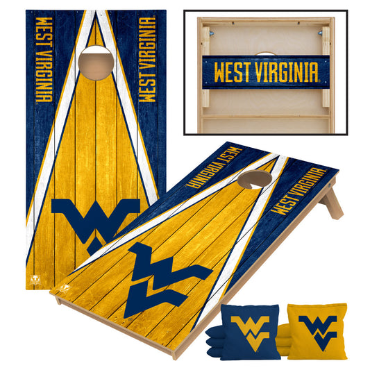 West Virginia University Mountaineers | 2x4 Tournament Cornhole Set