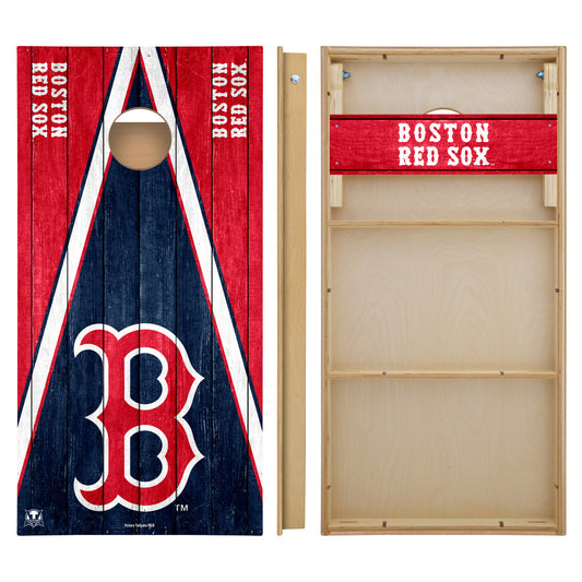 OFFICIALLY LICENSED - Bring your game day experience one step closer to your favorite team with this Boston Red Sox 2x4 Tournament Cornhole from Victory Tailgate_2