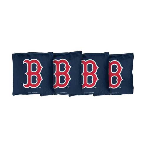Boston Red Sox | Blue Corn Filled Cornhole Bags_Victory Tailgate_1