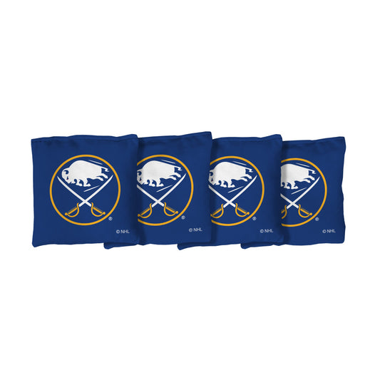 Buffalo Sabres | Blue Corn Filled Cornhole Bags_Victory Tailgate_1