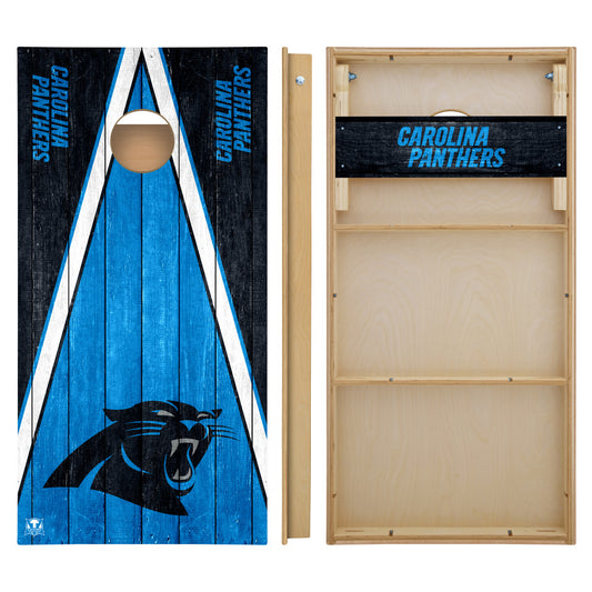 OFFICIALLY LICENSED - Bring your game day experience one step closer to your favorite team with this Carolina Panthers 2x4 Tournament Cornhole from Victory Tailgate_2