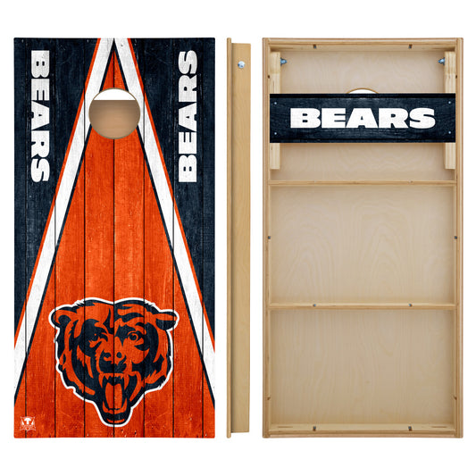 OFFICIALLY LICENSED - Bring your game day experience one step closer to your favorite team with this Chicago Bears 2x4 Tournament Cornhole from Victory Tailgate_2