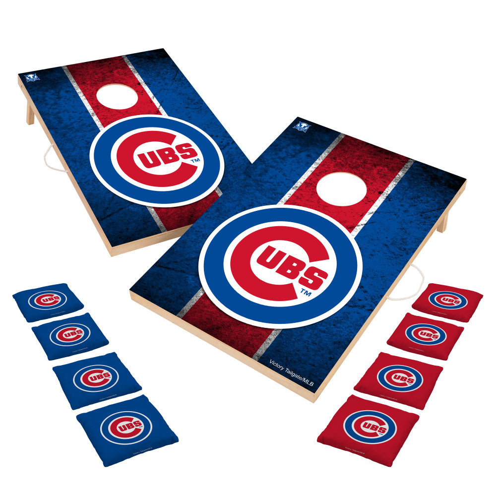 Chicago Cubs | 2x3 Solid Wood Cornhole_Victory Tailgate_1