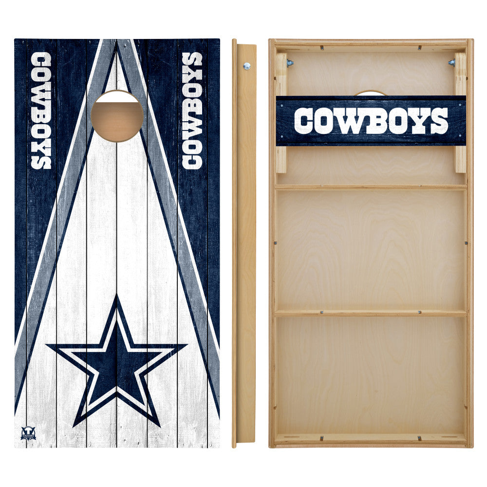OFFICIALLY LICENSED - Bring your game day experience one step closer to your favorite team with this Dallas Cowboys 2x4 Tournament Cornhole from Victory Tailgate_2