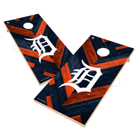Detroit Tigers | 2x4 Solid Wood Cornhole_Victory Tailgate_1