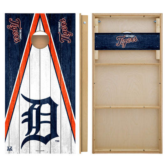 OFFICIALLY LICENSED - Bring your game day experience one step closer to your favorite team with this Detroit Tigers 2x4 Tournament Cornhole from Victory Tailgate_2