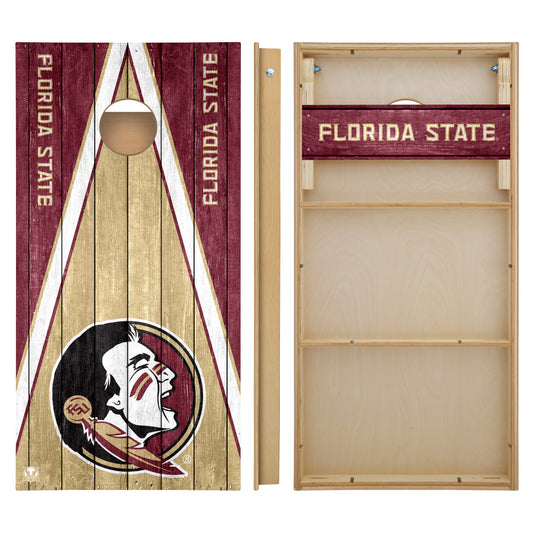 OFFICIALLY LICENSED - Bring your game day experience one step closer to your favorite team with this Florida State University Seminoles 2x4 Tournament Cornhole from Victory Tailgate_2