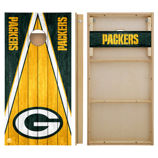 OFFICIALLY LICENSED - Bring your game day experience one step closer to your favorite team with this Green Bay Packers 2x4 Tournament Cornhole from Victory Tailgate_2