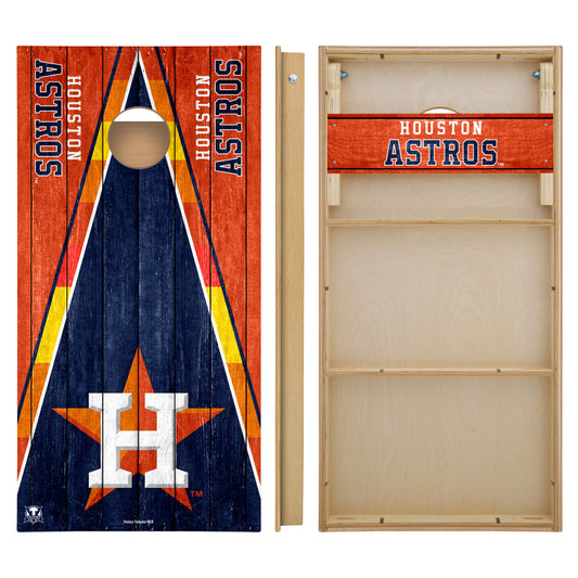 OFFICIALLY LICENSED - Bring your game day experience one step closer to your favorite team with this Houston Astros 2x4 Tournament Cornhole from Victory Tailgate_2