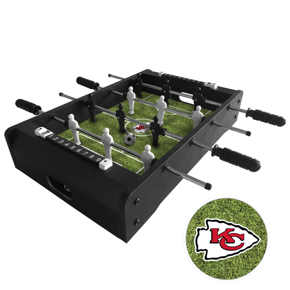 Kansas City Chiefs Table Top Foosball Victory Tailgate