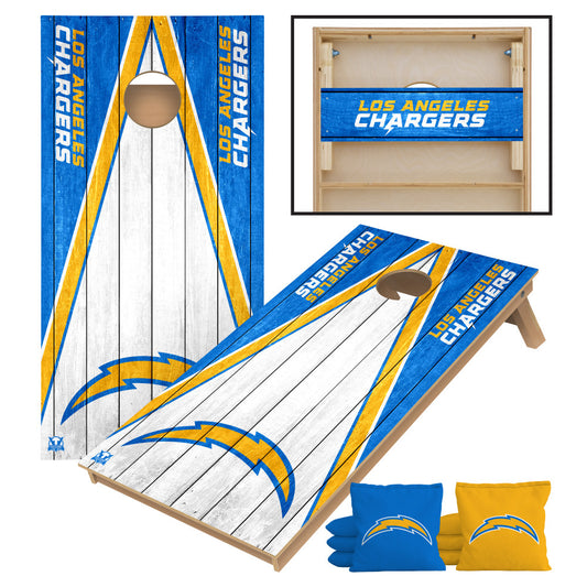 Los Angeles Chargers | 2x4 Tournament Cornhole_Victory Tailgate_1