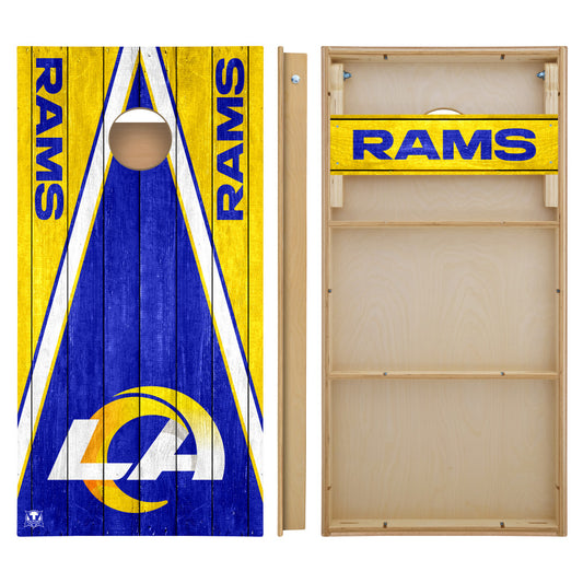 OFFICIALLY LICENSED - Bring your game day experience one step closer to your favorite team with this Los Angeles Rams 2x4 Tournament Cornhole from Victory Tailgate_2