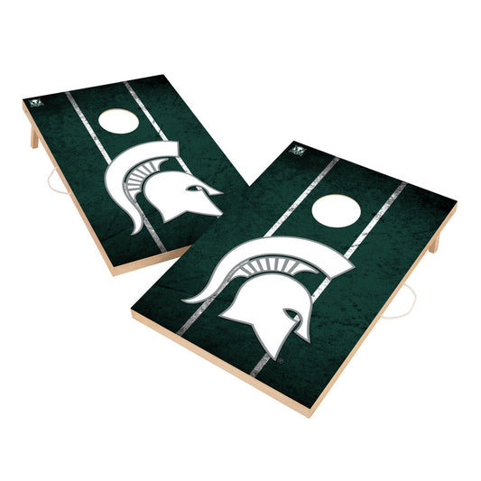 Michigan State University Spartans | 2x3 Solid Wood Cornhole_Victory Tailgate_1