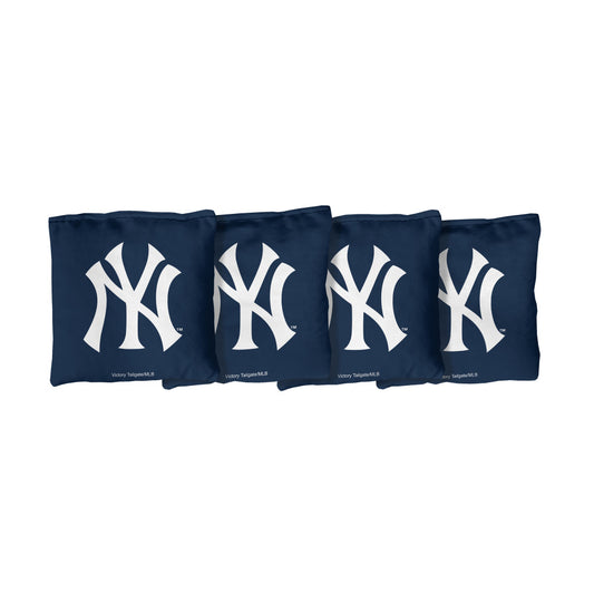 New York Yankees | Blue Corn Filled Cornhole Bags_Victory Tailgate_1