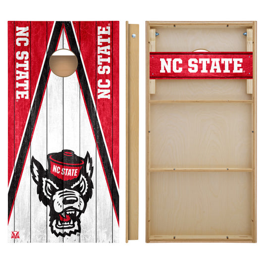 OFFICIALLY LICENSED - Bring your game day experience one step closer to your favorite team with this North Carolina State University Wolfpack 2x4 Tournament Cornhole from Victory Tailgate_2