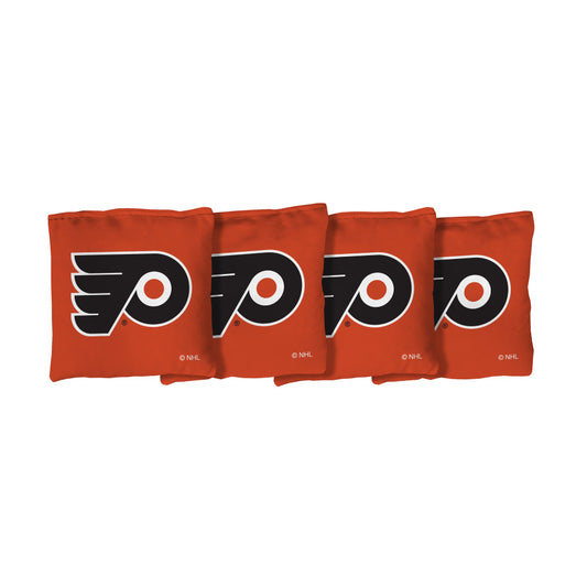 Philadelphia Flyers | Orange Corn Filled Cornhole Bags_Victory Tailgate_1
