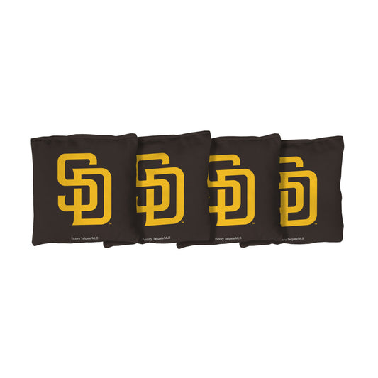 San Diego Padres | Brown Corn Filled Cornhole Bags_Victory Tailgate_1