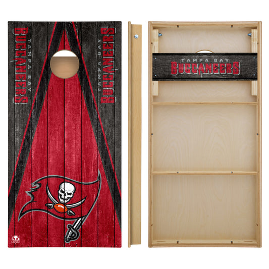 OFFICIALLY LICENSED - Bring your game day experience one step closer to your favorite team with this Tampa Bay Buccaneers 2x4 Tournament Cornhole from Victory Tailgate_2