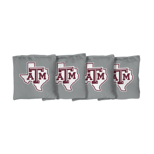 Texas A&M Aggies | Gray Corn Filled Cornhole Bags_Victory Tailgate_1