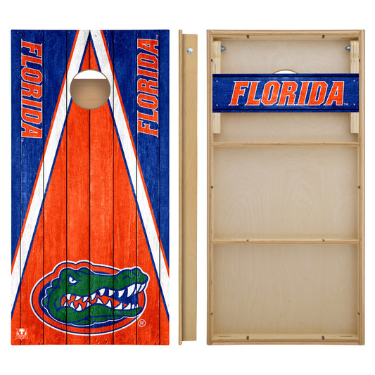 OFFICIALLY LICENSED - Bring your game day experience one step closer to your favorite team with this University of Florida Gators 2x4 Tournament Cornhole from Victory Tailgate_2