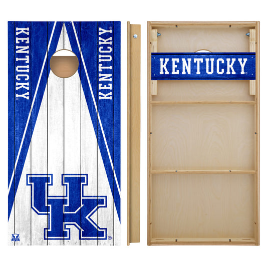 OFFICIALLY LICENSED - Bring your game day experience one step closer to your favorite team with this University of Kentucky Wildcats 2x4 Tournament Cornhole from Victory Tailgate_2