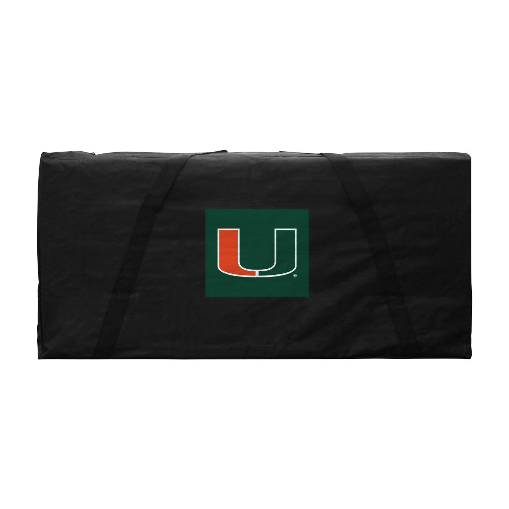 University of Miami Hurricanes | Cornhole Carrying Case_Victory Tailgate_1