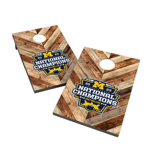 University of Michigan Wolverines | 2x3 Bag Toss 2023 Championship Edition_Victory Tailgate_1