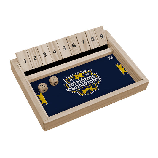 University of Michigan Wolverines | Shut the Box 2023 Championship Edition_Victory Tailgate_1