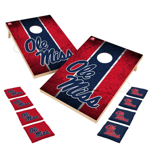 University of Mississippi Rebels | 2x3 Solid Wood Cornhole_Victory Tailgate_1
