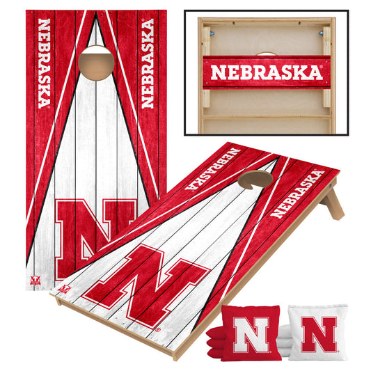 University of Nebraska Cornhuskers | 2x4 Tournament Cornhole_Victory Tailgate_1