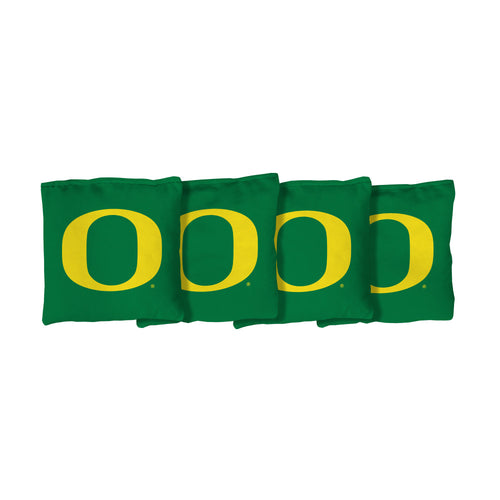 University of Oregon Ducks | Green Corn Filled Cornhole Bags_Victory Tailgate_1