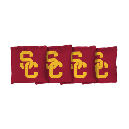University of Southern California Trojans | Red Corn Filled Cornhole Bags_Victory Tailgate_1