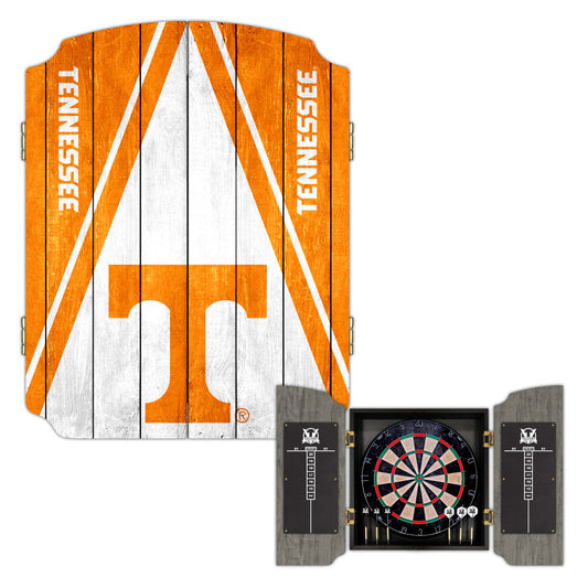 University of Tennessee Volunteers | Bristle Dartboard Cabinet Set_Victory Tailgate_1