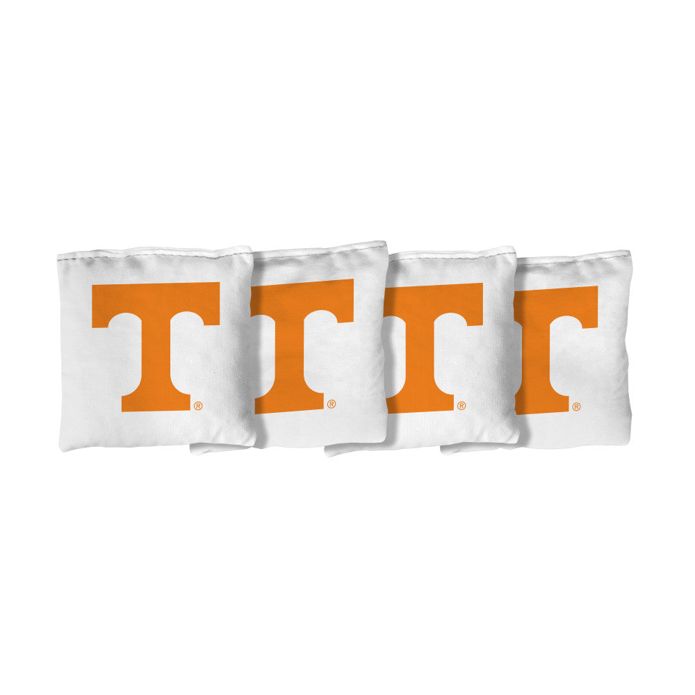 University of Tennessee Volunteers | White Corn Filled Cornhole Bags_Victory Tailgate_1