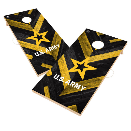 US Army | 2x4 Solid Wood Cornhole_Victory Tailgate_1