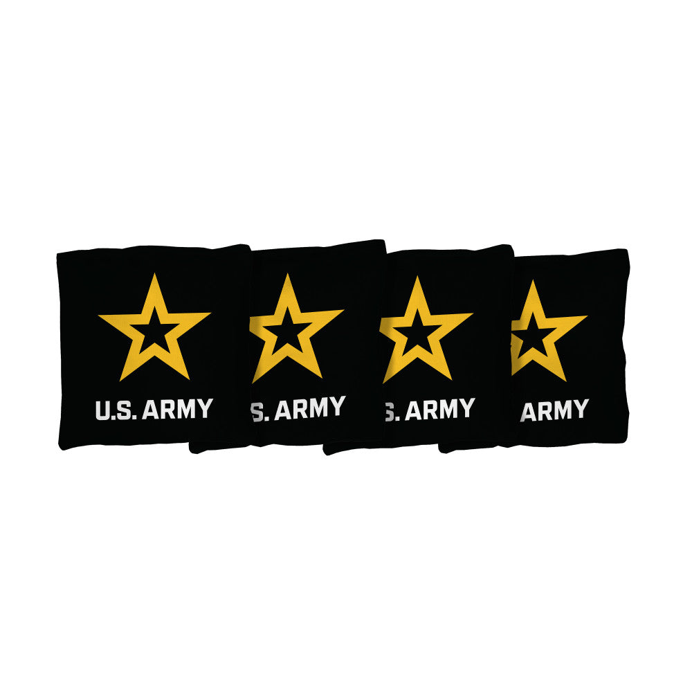 US Army | Black Corn Filled Cornhole Bags_Victory Tailgate_1