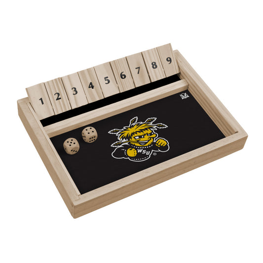 OFFICIALLY LICENSED - Bring your game day experience one step closer to your favorite team with this Wichita State University Shockers Shut the Box from Victory Tailgate_2