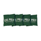 Cal Poly Mustangs | Green Corn Filled Cornhole Bags