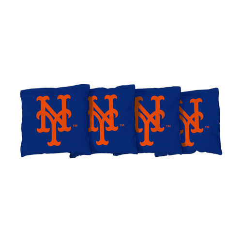 New York Mets | Blue Corn Filled Cornhole Bags