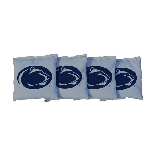 Penn State University Nittany Lions | Gray Corn Filled Cornhole Bags